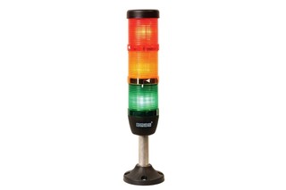 IK Series Three Level 24V AC/DC 100mm Tube Plastic Base LED Tower 50mm